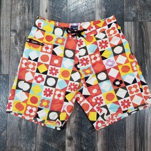 Patagonia Mens XL Swim Trunks Board Shorts Floral